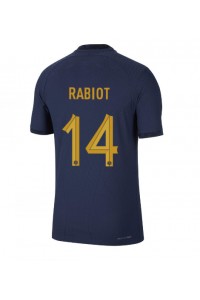 Frankrijk Adrien Rabiot #14 Voetbaltruitje Thuis tenue WK 2022 Korte Mouw
